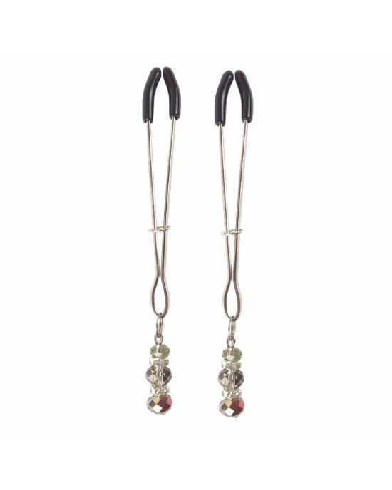Затискач для сосків Art of Sex - Nipple Clamps Lovely Grey Затискач для сосків Art of Sex - Nipple Clamps Lovely Grey
