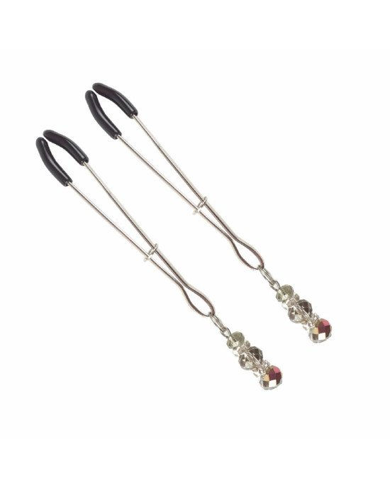 Затискач для сосків Art of Sex - Nipple Clamps Lovely Grey Затискач для сосків Art of Sex - Nipple Clamps Lovely Grey