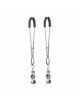 Затискач для сосків Art of Sex - Nipple Clamps Lovely Blue Затискач для сосків Art of Sex - Nipple Clamps Lovely Blue