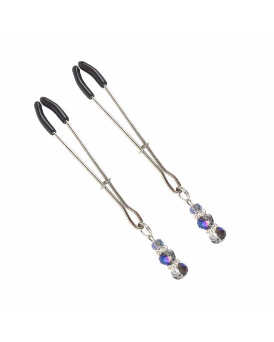Затискач для сосків Art of Sex - Nipple Clamps Lovely Blue Затискач для сосків Art of Sex - Nipple Clamps Lovely Blue