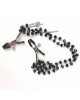 Затискач для сосків Art of Sex - Nipple clamps Sexy Jewelry Black Затискач для сосків Art of Sex - Nipple clamps Sexy Jewelry Black