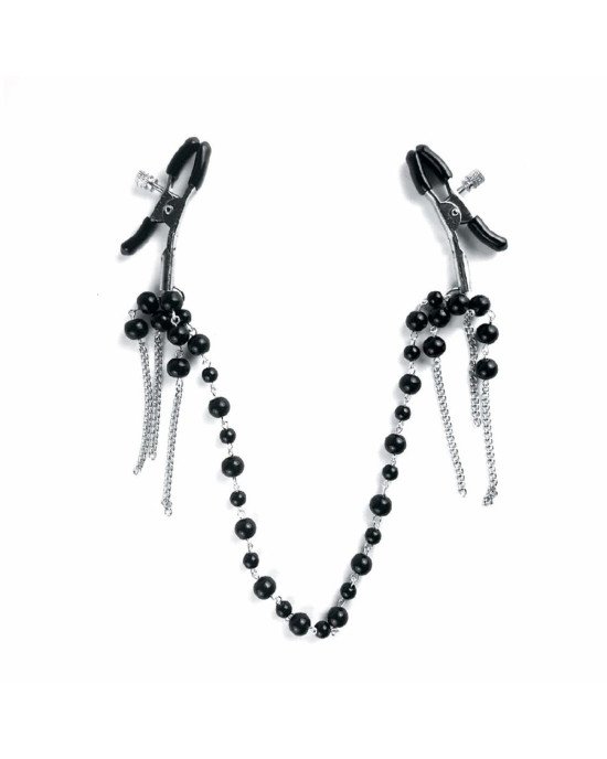 Затискач для сосків Art of Sex - Nipple clamps Afina Black Затискач для сосків Art of Sex - Nipple clamps Afina Black