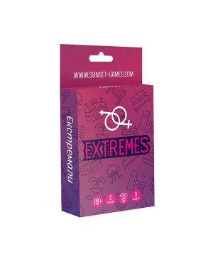 Еротична гра для пар «Extremes» (UA, ENG, RU)