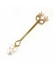 Затискач для клітора Art of Sex - Clit Clamp Bow Pearl Затискач для клітора Art of Sex - Clit Clamp Bow Pearl