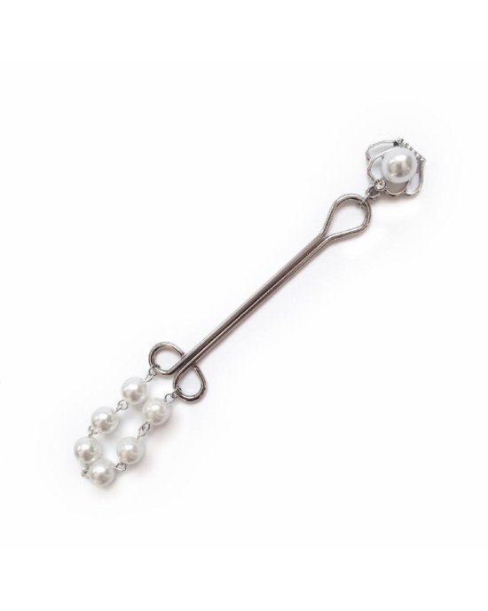 Затискач для клітора Art of Sex - Clit Clamp Royal Pearls Затискач для клітора Art of Sex - Clit Clamp Royal Pearls
