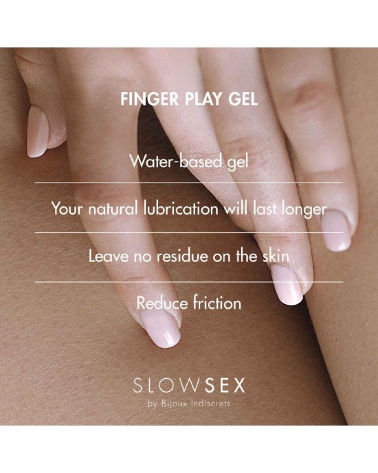Гель-змазка для мастурбації Bijoux Indiscrets Slow Sex Finger play gel Гель-змазка для мастурбації Bijoux Indiscrets Slow Sex Finger play gel