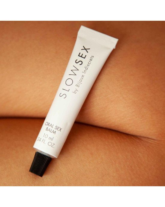 Стимулювальний бальзам для мінету Bijoux Indiscrets Slow Sex Oral sex balm Стимулювальний бальзам для мінету Bijoux Indiscrets Slow Sex Oral sex balm
