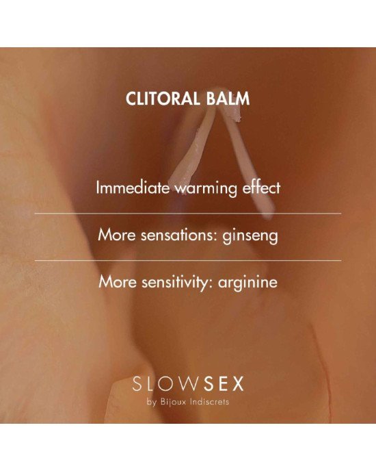 Розігрівальний бальзам для клітора Bijoux Indiscrets Slow Sex Clitoral balm Розігрівальний бальзам для клітора Bijoux Indiscrets Slow Sex Clitoral balm