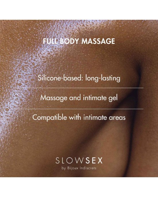 Силіконовий гель для масажу всього тіла Bijoux Indiscrets Slow Sex Full body massage Силіконовий гель для масажу всього тіла Bijoux Indiscrets Slow Sex Full body massage