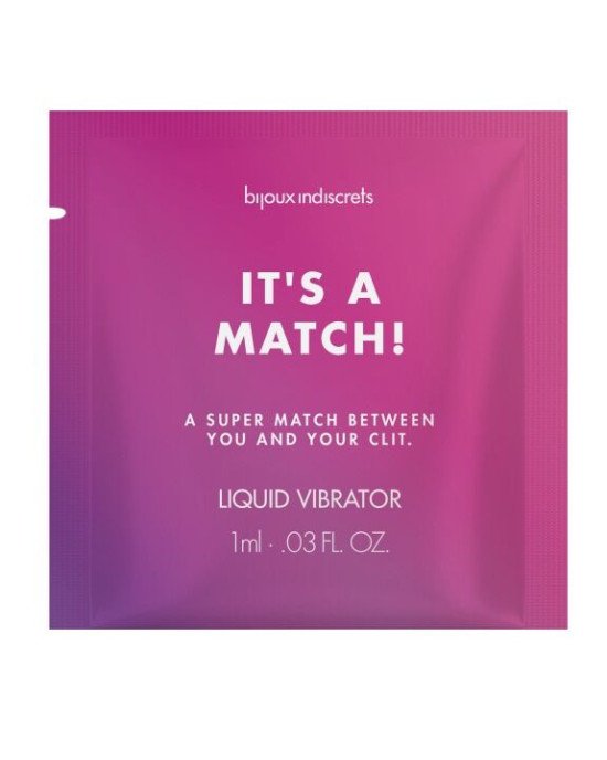 Пробник Bijoux Indiscrets Sachette It´s a Match (1 мл) Пробник Bijoux Indiscrets Sachette It´s a Match (1 мл)