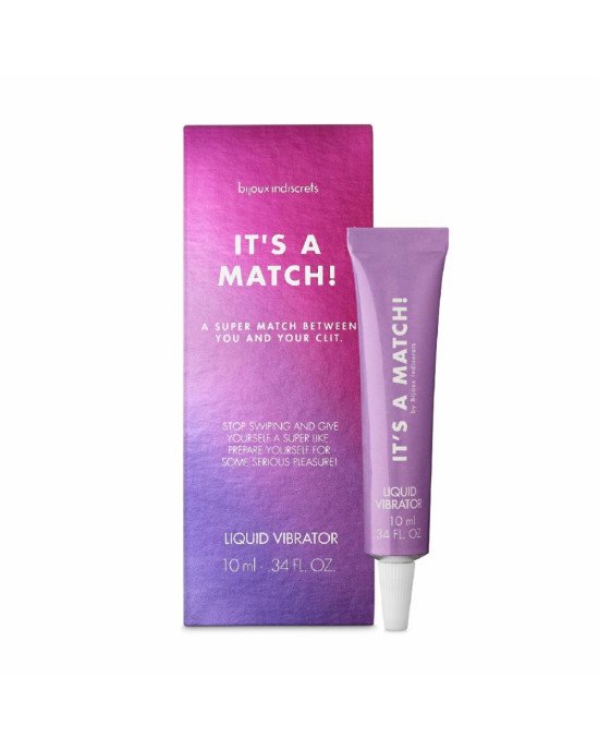Рідкий вібратор Bijoux Indiscrets Clitherapy Liquid Vibrator – IT'S A MATCH Рідкий вібратор Bijoux Indiscrets Clitherapy Liquid Vibrator – IT'S A MATCH