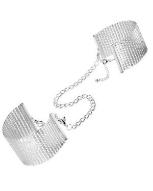 Наручники Bijoux Indiscrets Desir Metallique Handcuffs - Silver, металеві, стильні браслети