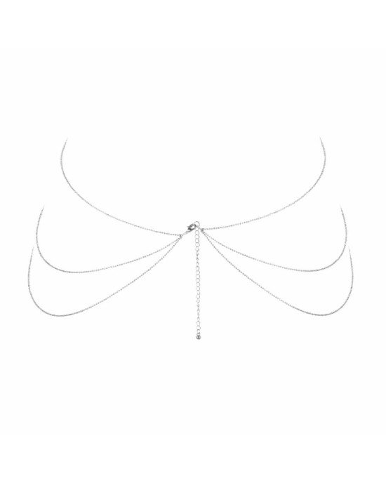 Ланцюжок для тіла Bijoux Indiscrets Magnifique 8 Body Chain — Silver Ланцюжок для тіла Bijoux Indiscrets Magnifique 8 Body Chain — Silver