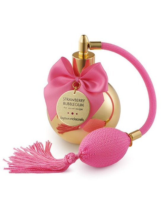 Зволожувальний спрей для тіла Bijoux Indiscrets Bubblegum Body Mist зі збудливим фруктовим ароматом Зволожувальний спрей для тіла Bijoux Indiscrets Bubblegum Body Mist зі збудливим фруктовим ароматом