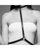Портупея Bijoux Indiscrets MAZE - I Harness Brown, екошкіра, дуже стильна