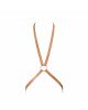 Портупея Bijoux Indiscrets MAZE - 8 Harness Brown, екошкіра