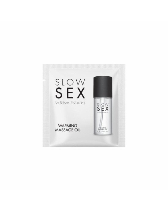 Пробник Bijoux Indiscrets  Sachette Warming massage oil (2 мл)
