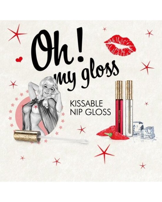Набір блисків для сосків Bijoux Indiscrets Kissable Nip Gloss DUET (2×13 мл) Набір блисків для сосків Bijoux Indiscrets Kissable Nip Gloss DUET (2×13 мл)