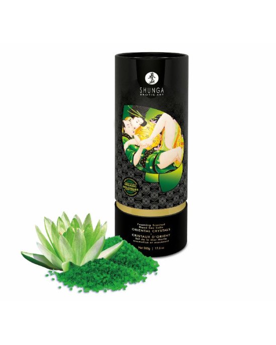 Сіль для ванни Shunga Oriental Crystals Bath Salts ORGANIC – Lotus Flower (500 г) сіль Мертвого моря Сіль для ванни Shunga Oriental Crystals Bath Salts ORGANIC – Lotus Flower (500 г) сіль Мертвого моря