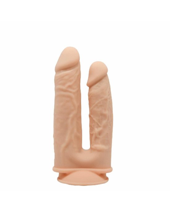 Фалоімітатор подвійний SilexD Double Gusto Flesh (Model 1 size 8 Фалоімітатор подвійний SilexD Double Gusto Flesh (Model 1 size 8