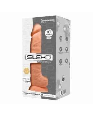 Фалоімітатор реалістичний SilexD Arnold Flesh (MODEL 5 size 10in), двошаровий, силікон+Silexpan, діа Фалоімітатор реалістичний SilexD Arnold Flesh (MODEL 5 size 10in), двошаровий, силікон+Silexpan, діа