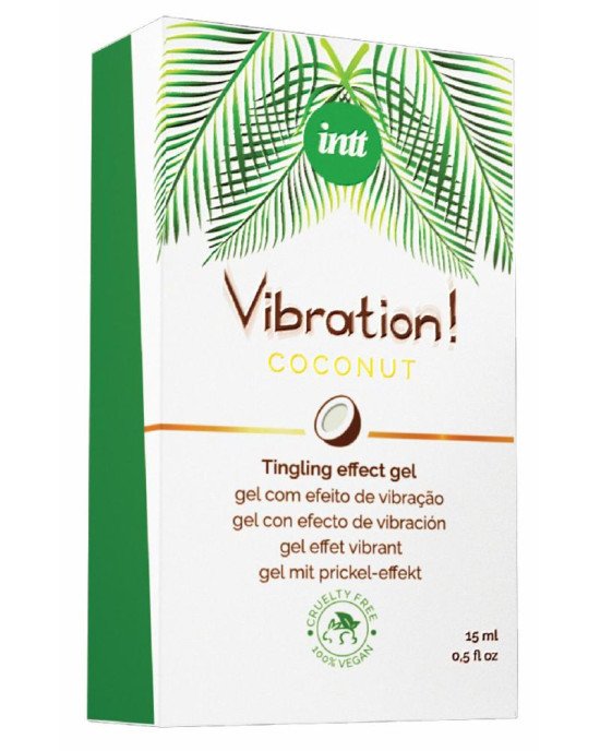 Рідкий вібратор Intt Vibration Coconut Vegan (15 мл) Рідкий вібратор Intt Vibration Coconut Vegan (15 мл)