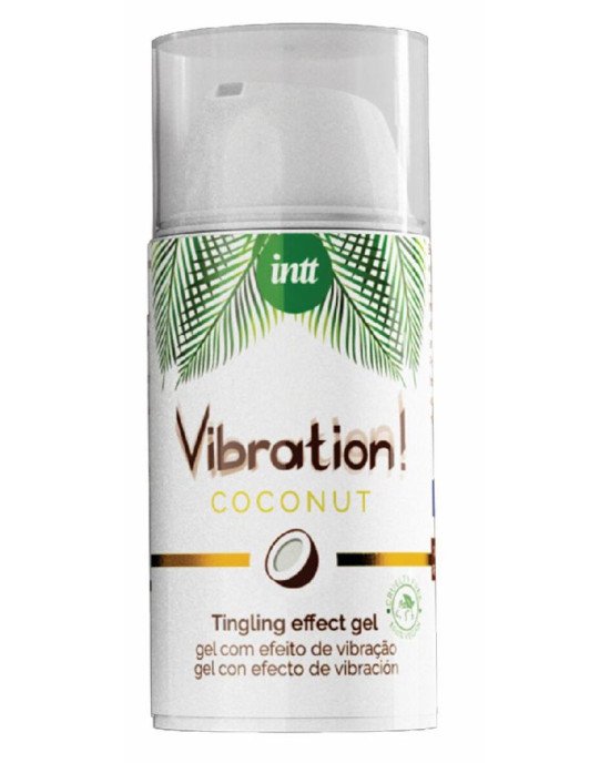 Рідкий вібратор Intt Vibration Coconut Vegan (15 мл) Рідкий вібратор Intt Vibration Coconut Vegan (15 мл)