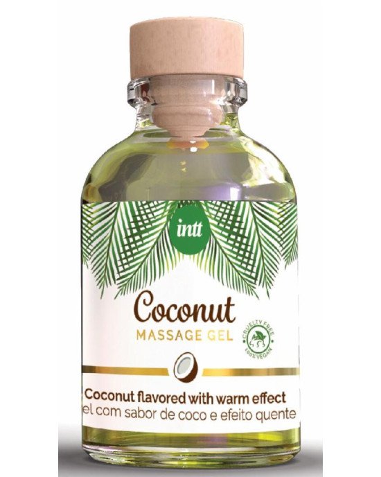 Масажний гель для інтимних зон Intt Coconut Vegan (30 мл)