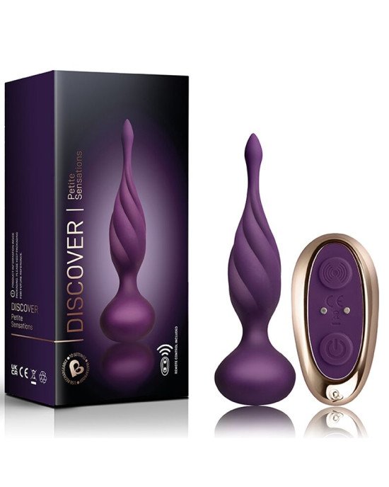 Анальна вібропробка Rocks Off Petite Sensations – Discover Purple Анальна вібропробка Rocks Off Petite Sensations – Discover Purple