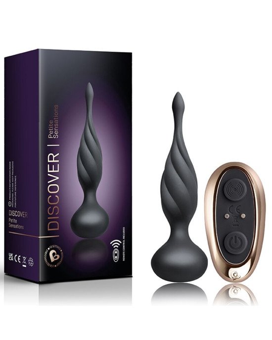 Анальна вібропробка Rocks Off Petite Sensations – Discover Black Анальна вібропробка Rocks Off Petite Sensations – Discover Black