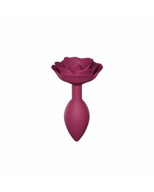 Силіконова анальна пробка Love To Love OPEN ROSES M SIZE - PLUM STAR