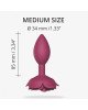 Силіконова анальна пробка Love To Love OPEN ROSES M SIZE - PLUM STAR Силіконова анальна пробка Love To Love OPEN ROSES M SIZE - PLUM STAR