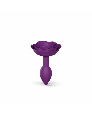 Силіконова анальна пробка Love To Love OPEN ROSES S SIZE - PURPLE RAIN