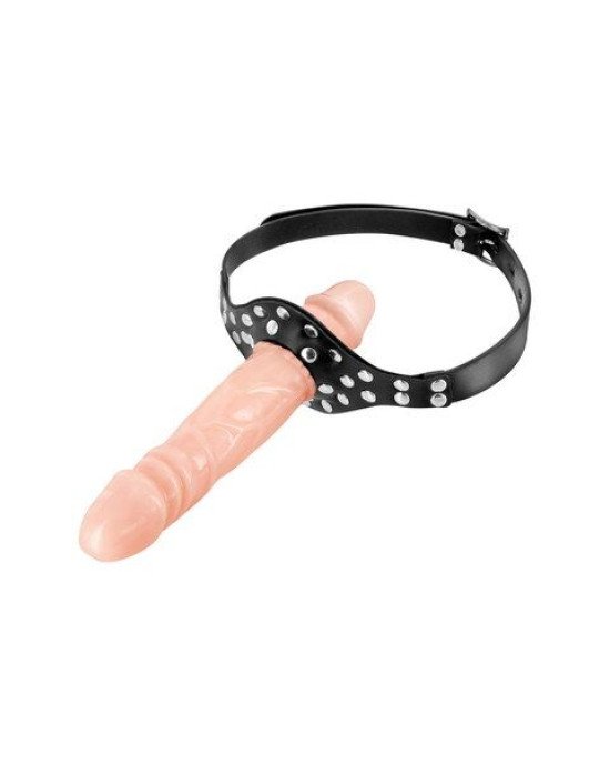 Кляп із подвійним фалоімітатором Fetish Tentation – Double Penis Gag Flesh Кляп із подвійним фалоімітатором Fetish Tentation – Double Penis Gag Flesh