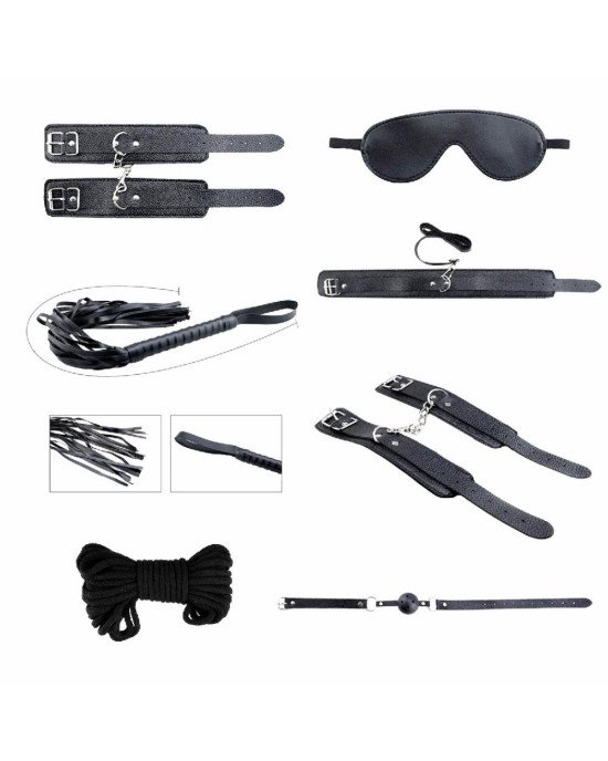 Набір аксесуарів БДСМ Alive Secret Desires Black Kit (8 pcs)