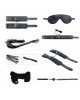 Набір аксесуарів БДСМ Alive Secret Desires Black Kit (8 pcs)
