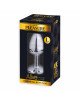 Металева анальна пробка з кристалом Alive Mini Metal Butt Plug Pink L