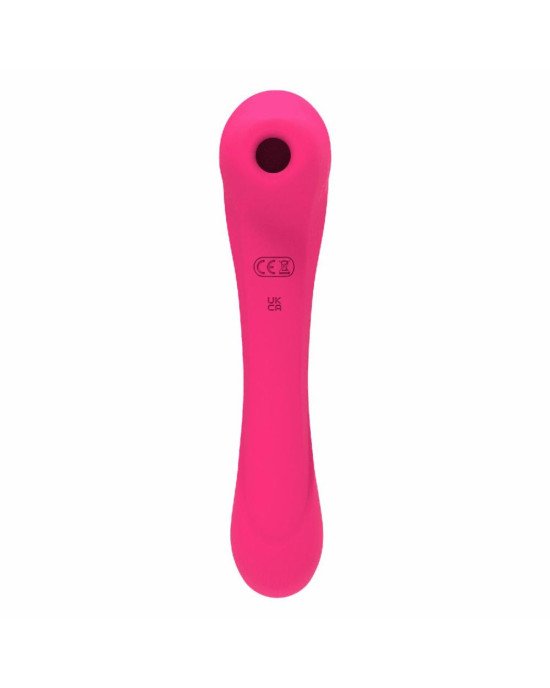 Вібратор та вакуумний кліторальний стимулятор 2-в-1 Alive Quiver Magenta Pink оновлена модель Вібратор та вакуумний кліторальний стимулятор 2-в-1 Alive Quiver Magenta Pink оновлена модель