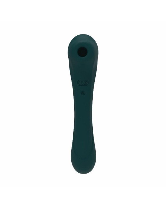 Вібратор та вакуумний кліторальний стимулятор 2-в-1 Alive Quiver Teal оновлена модель Вібратор та вакуумний кліторальний стимулятор 2-в-1 Alive Quiver Teal оновлена модель