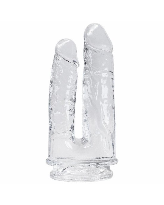 Прозорий фалоімітатор Alive Imperium Jelly Dildo для подвійного проникнення Прозорий фалоімітатор Alive Imperium Jelly Dildo для подвійного проникнення