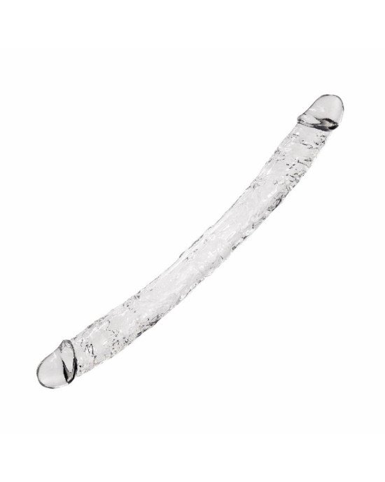 Прозорий двосторонній фалоімітатор Alive Supreme Jelly Dildo Прозорий двосторонній фалоімітатор Alive Supreme Jelly Dildo