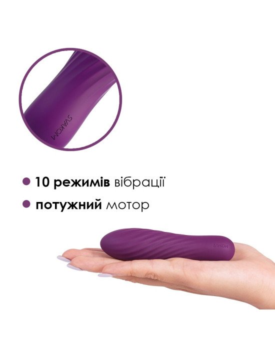 Потужний мінівібратор Svakom Tulip Violet Потужний мінівібратор Svakom Tulip Violet