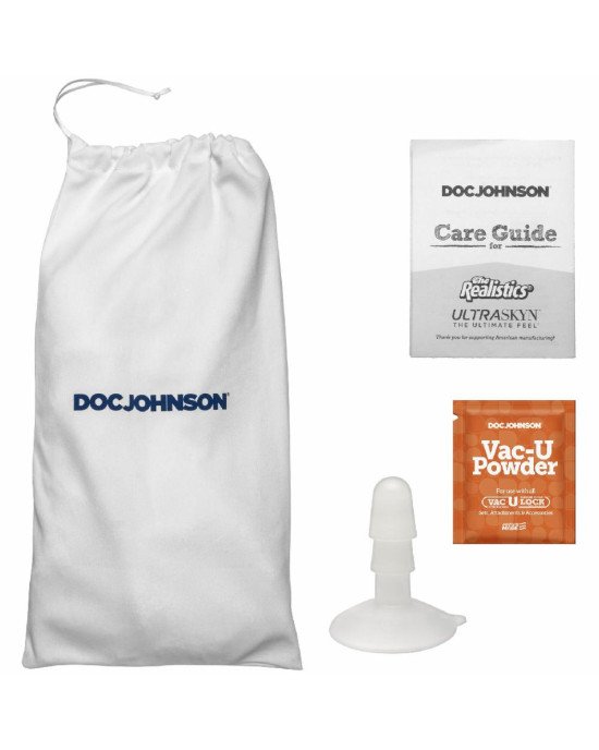 Фалоімітатор Doc Johnson Signature Cocks – Chad White 8,5 inch UltraSkin Фалоімітатор Doc Johnson Signature Cocks – Chad White 8,5 inch UltraSkin