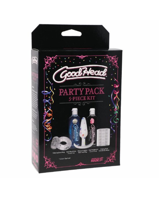 Набір Doc Johnson GoodHead - Party Pack - 5 Piece Kit Набір Doc Johnson GoodHead - Party Pack - 5 Piece Kit