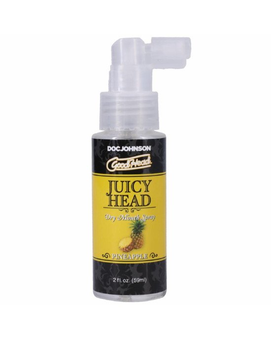 Зволожувальний спрей оральний Doc Johnson GoodHead – Juicy Head Dry Mouth Spray – Pineapple 59мл Зволожувальний спрей оральний Doc Johnson GoodHead – Juicy Head Dry Mouth Spray – Pineapple 59мл