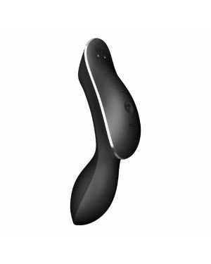 Вакуумний стимулятор з вібрацією Satisfyer Curvy Trinity 2 Black