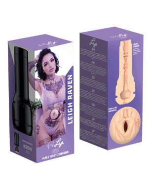 Мастурбатор Kiiroo Feel Leigh Raven, копія вагіни порнозірки