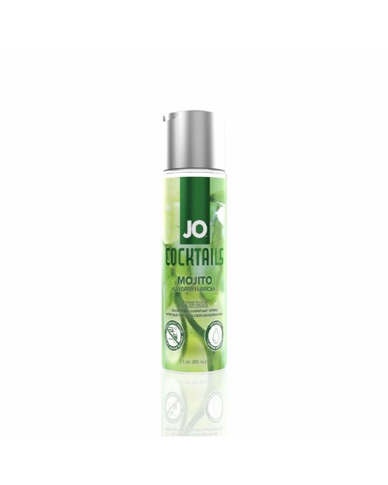 Лубрикант на водній основі System JO Cocktails - Mojito без цукру, рослинний гліцерин (60 мл)