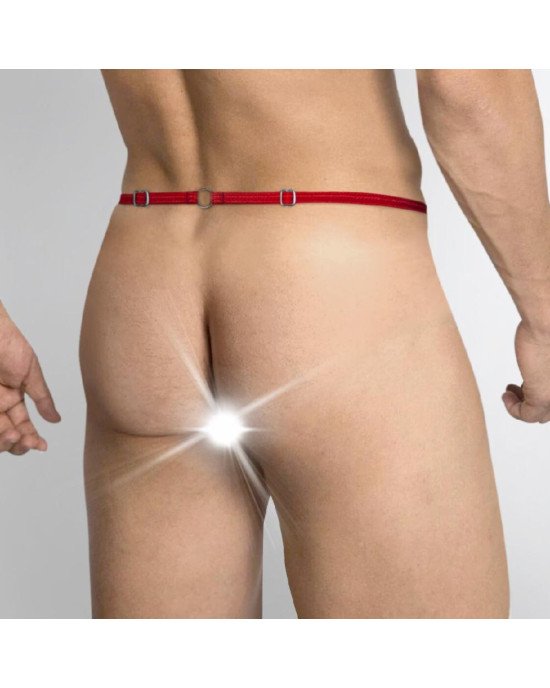 Чоловічі труси XS-2XL із силіконовою анальною пробкою Art of Sex - Joni plug panties size M Red Чоловічі труси XS-2XL із силіконовою анальною пробкою Art of Sex - Joni plug panties size M Red
