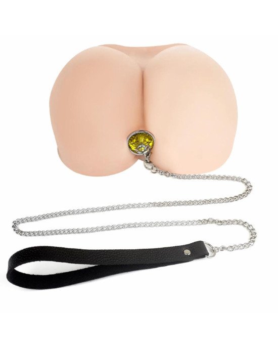 Металева анальна пробка Art of Sex Metal Anal Plug with Leash size L з повідцем Металева анальна пробка Art of Sex Metal Anal Plug with Leash size L з повідцем